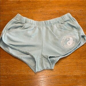 PLAYBOY Blue Athletic Shorts Relaxed Fit